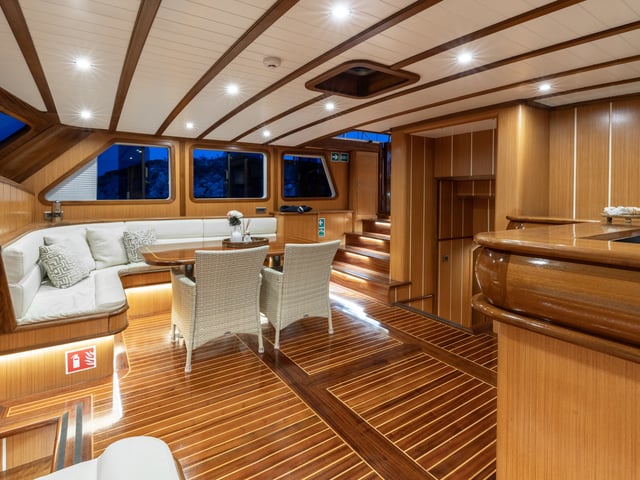 Gozdem The One yacht interior or exterior view