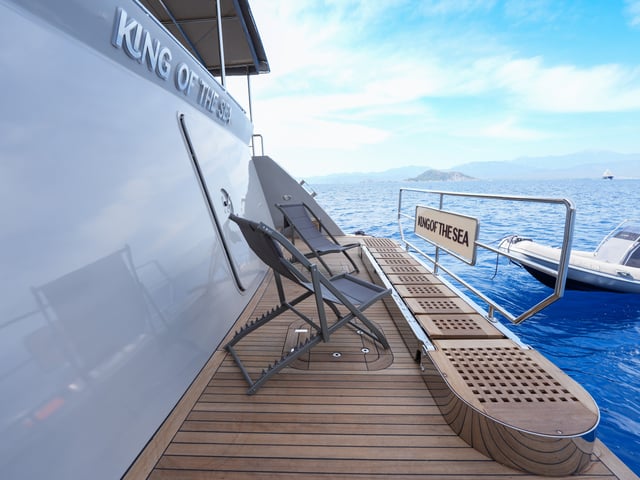 King Of The Sea yacht interior or exterior view
