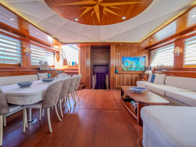 La Bella Vita yacht interior or exterior view