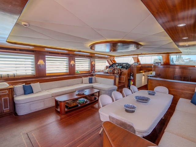 La Bella Vita yacht interior or exterior view