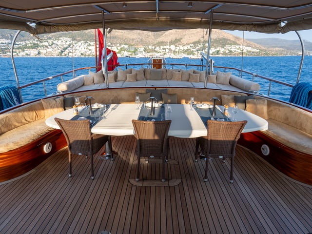 La Bella Vita yacht interior or exterior view
