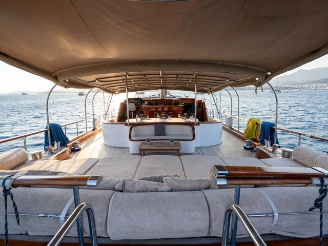 La Bella Vita yacht interior or exterior view