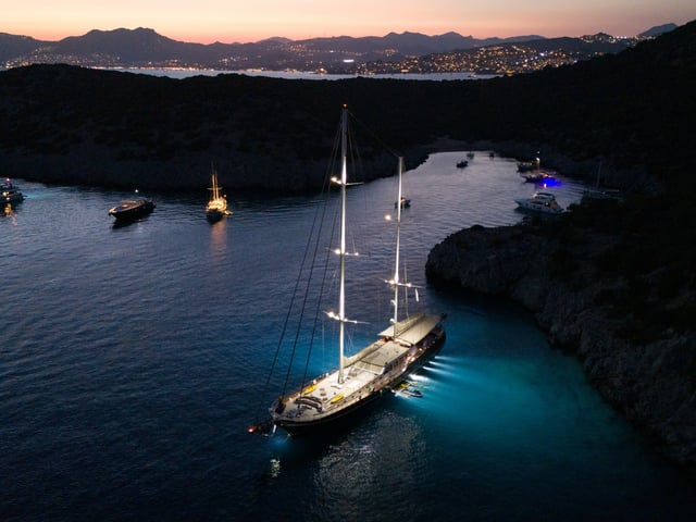 La Bella Vita yacht interior or exterior view