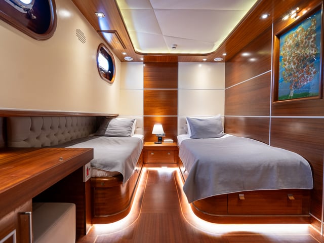 La Bella Vita yacht interior or exterior view