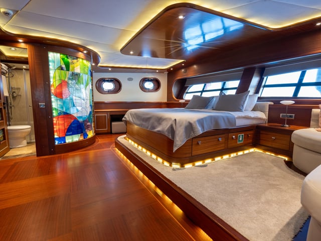 La Bella Vita yacht interior or exterior view