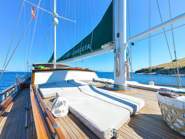 Lady Christa yacht interior or exterior view