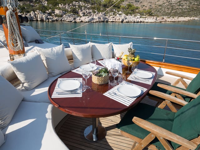 Lady Freya yacht interior or exterior view