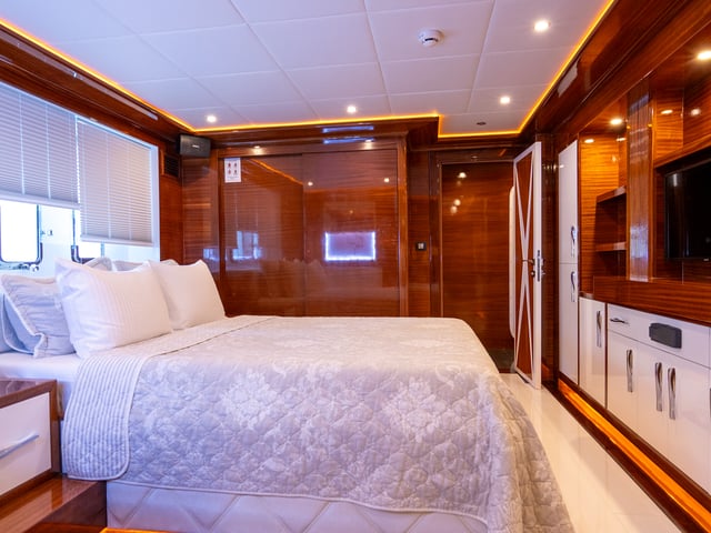 Long Island yacht interior or exterior view