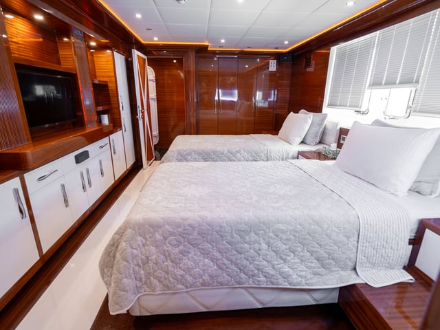 Long Island yacht interior or exterior view