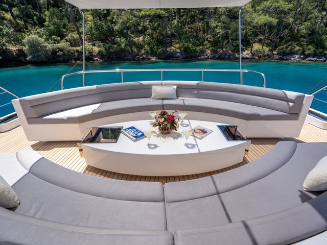 Long Island yacht interior or exterior view