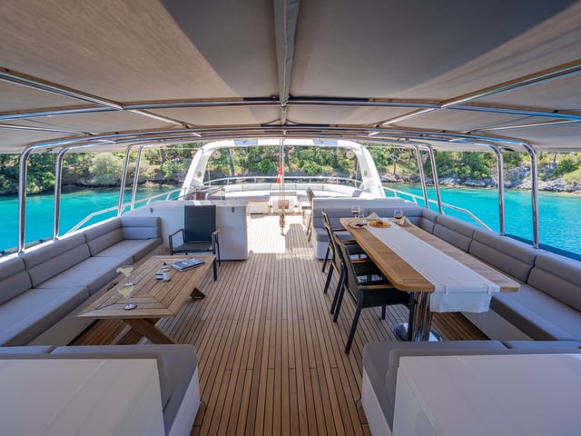 Long Island yacht interior or exterior view