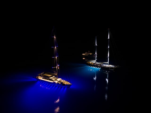 Long Island yacht interior or exterior view