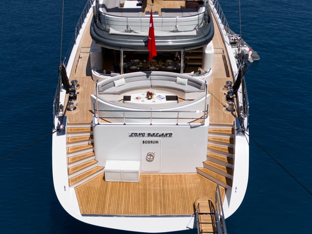 Long Island yacht interior or exterior view
