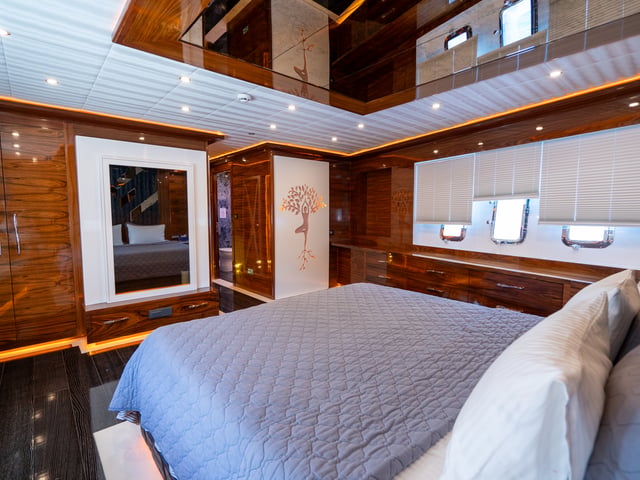 Long Island yacht interior or exterior view
