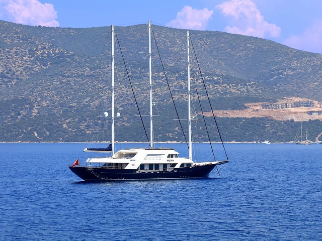 Meira yacht interior or exterior view