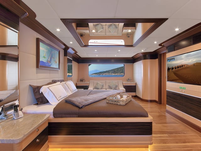 Meira yacht interior or exterior view