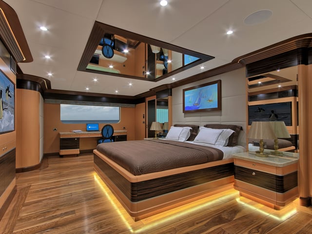 Meira yacht interior or exterior view