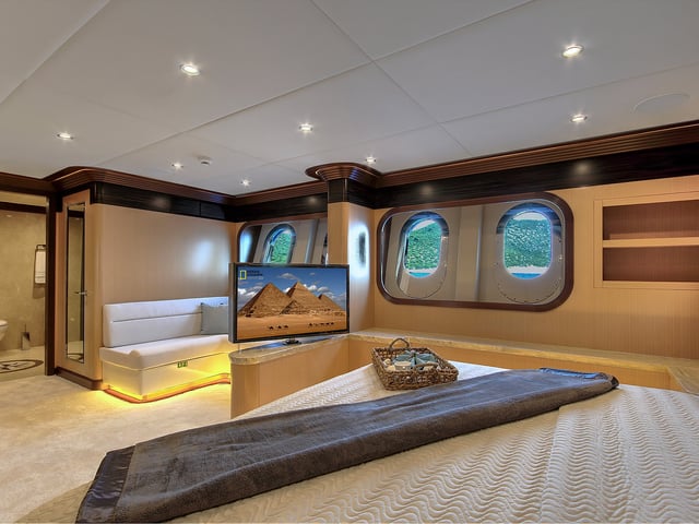 Meira yacht interior or exterior view