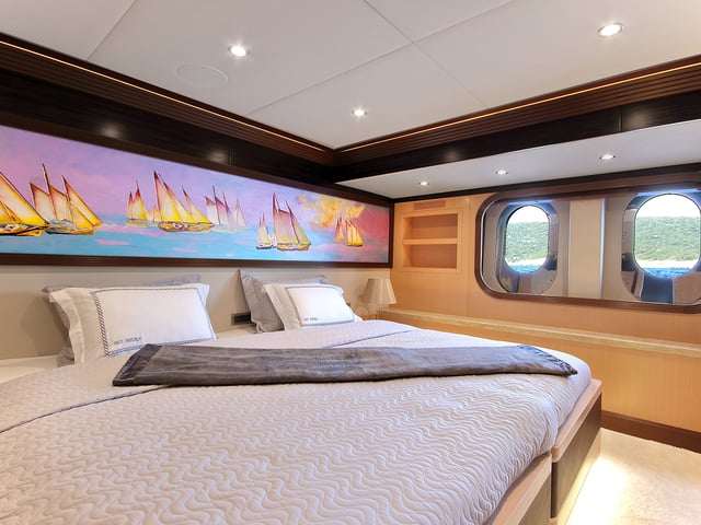 Meira yacht interior or exterior view