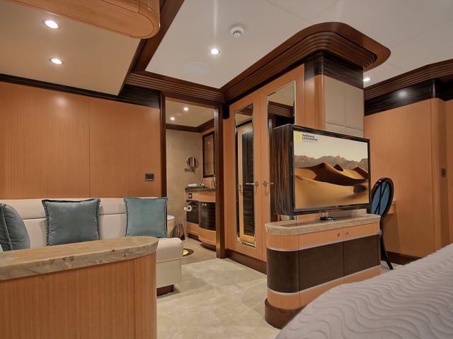 Meira yacht interior or exterior view