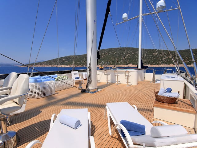 Meira yacht interior or exterior view