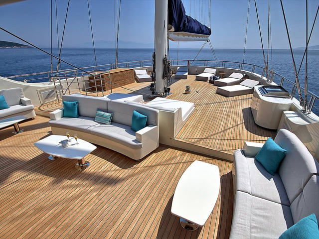 Meira yacht interior or exterior view