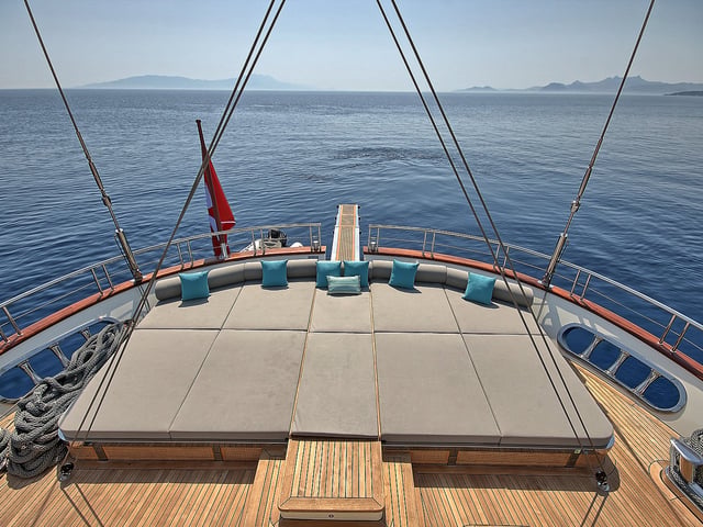 Meira yacht interior or exterior view