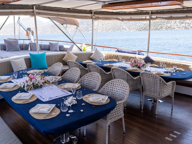 Nevra Queen yacht interior or exterior view