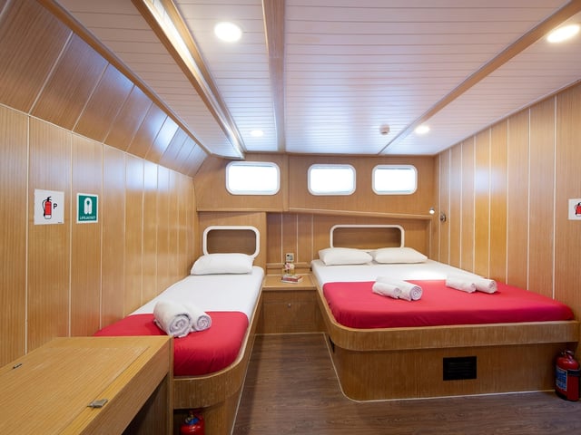 Oguz Bey yacht interior or exterior view