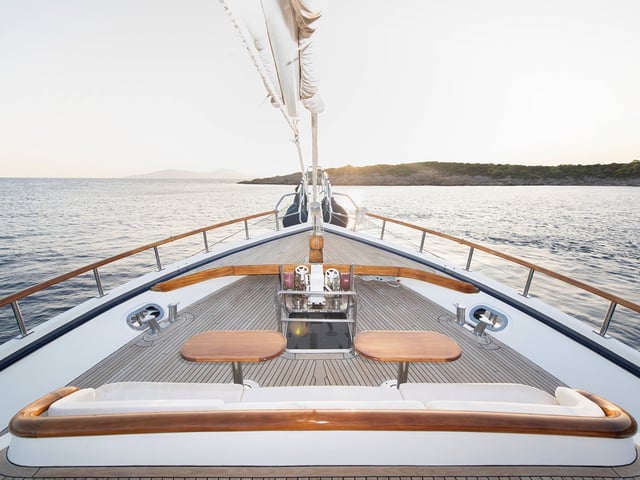 Oguz Bey yacht interior or exterior view
