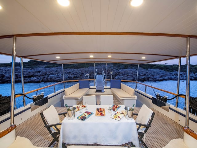 Oguz Bey yacht interior or exterior view