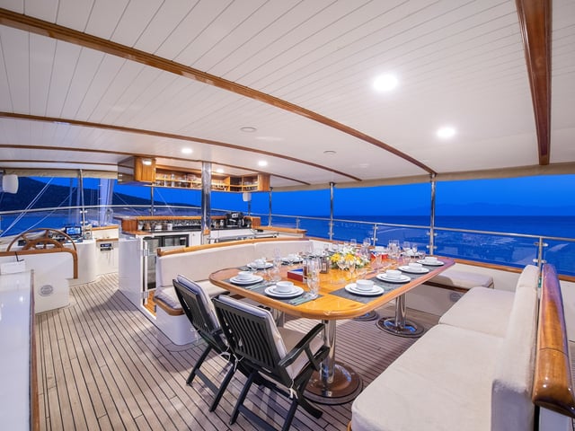 Oguz Bey yacht interior or exterior view
