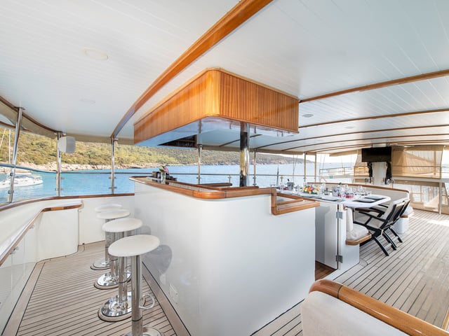 Oguz Bey yacht interior or exterior view