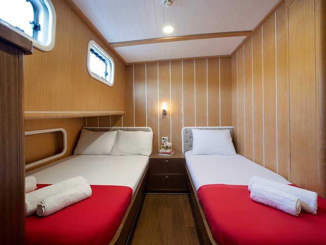 Oguz Bey yacht interior or exterior view