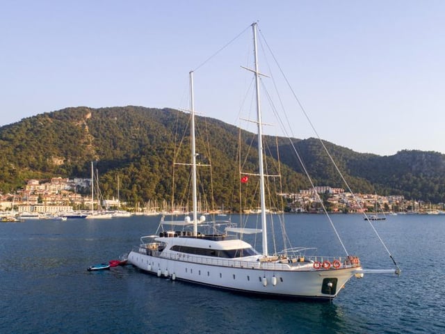Queen Of Makri yacht interior or exterior view