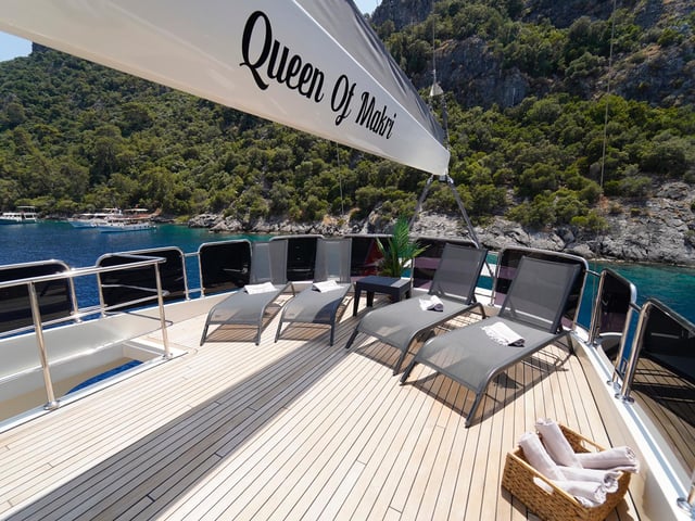 Queen Of Makri yacht interior or exterior view