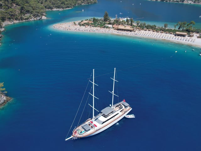 Queen Of Makri yacht interior or exterior view