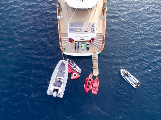Queen Of Makri yacht interior or exterior view