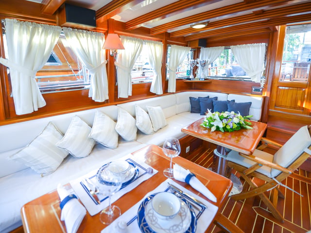 Ros Mare yacht interior or exterior view