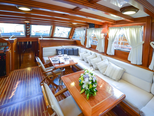 Ros Mare yacht interior or exterior view