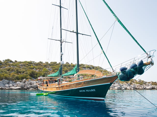 Ros Mare yacht interior or exterior view
