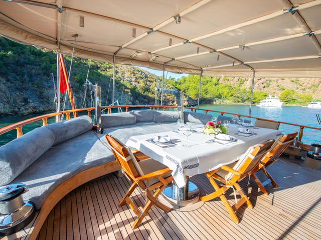Ros Mare yacht interior or exterior view