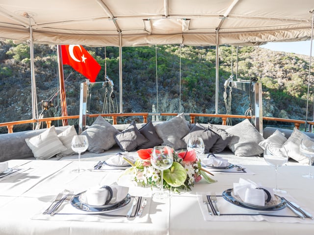 Ros Mare yacht interior or exterior view