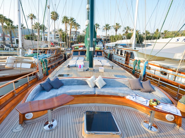 Ros Mare yacht interior or exterior view