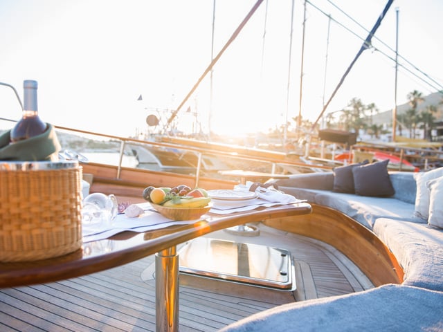 Ros Mare yacht interior or exterior view