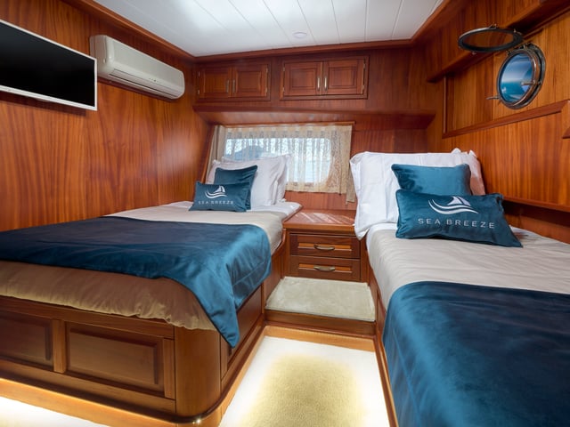 Sea Breeze yacht interior or exterior view