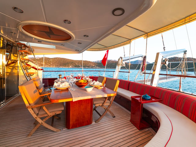 Serenity 86 yacht interior or exterior view
