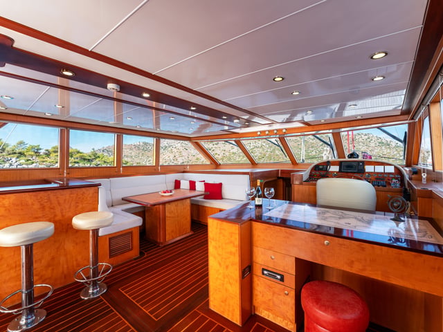 Serenity 86 yacht interior or exterior view
