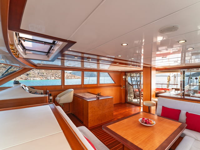 Serenity 86 yacht interior or exterior view