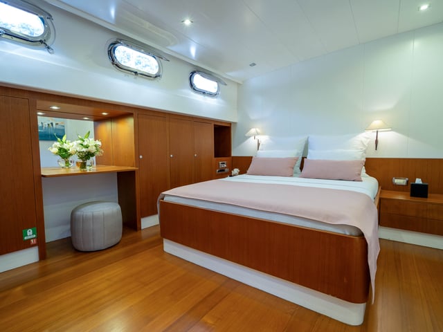 Ubibene yacht interior or exterior view